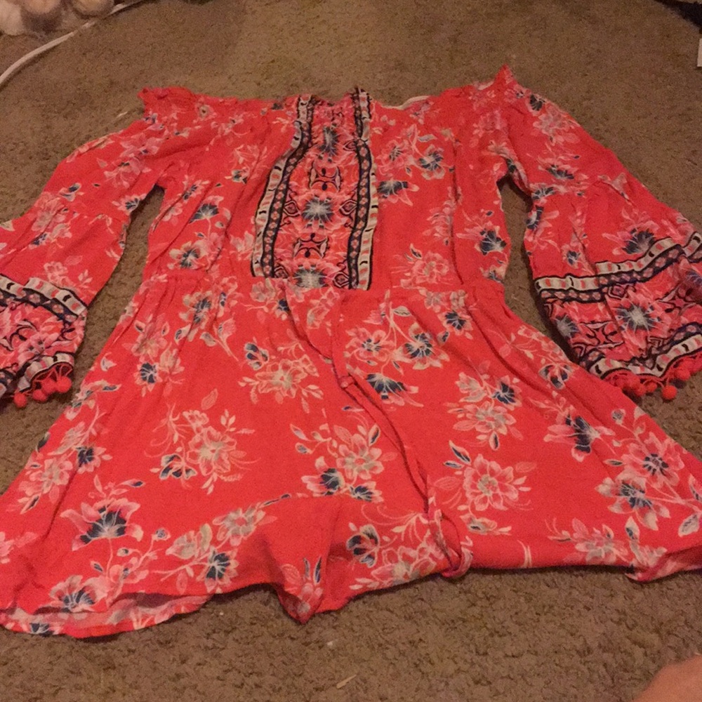 Pink romper